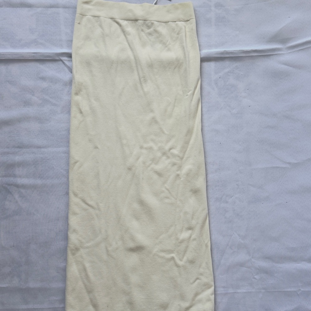 Zara Cream Midi Skirt - Picture 7 of 7